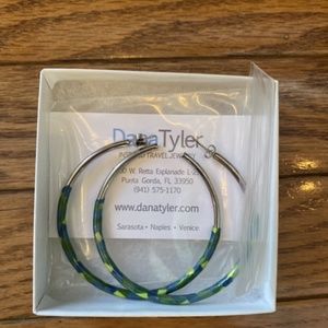 DanaTyler hoop earrings